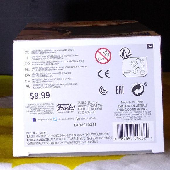 Jerry (Puffy Shirt) Seinfeld 1088 Funko Pop NIB - Picture 3 of 4